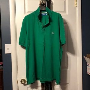 Vintage Adidas Polo in Kelly Green